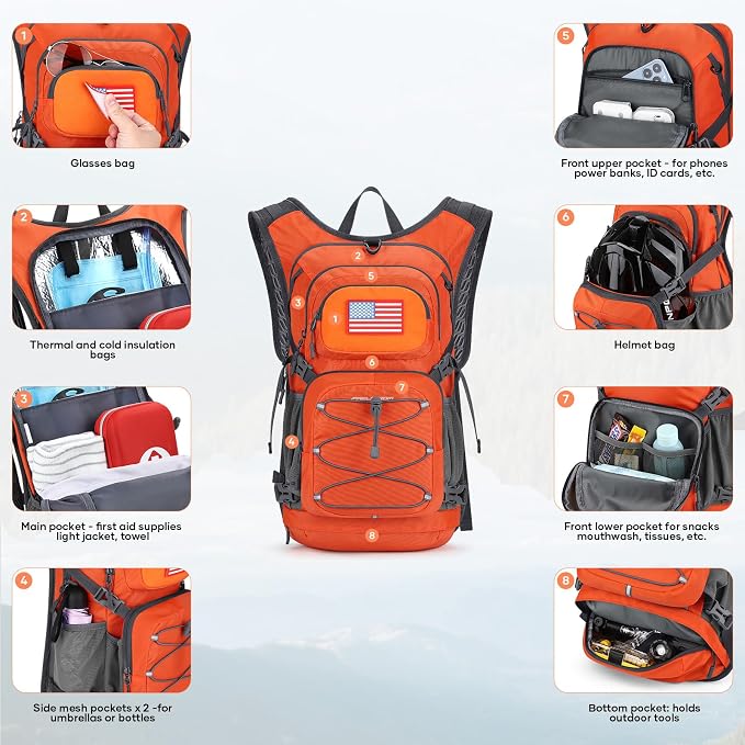 Maelstrom Hydration Hiking Backpack - Image 4