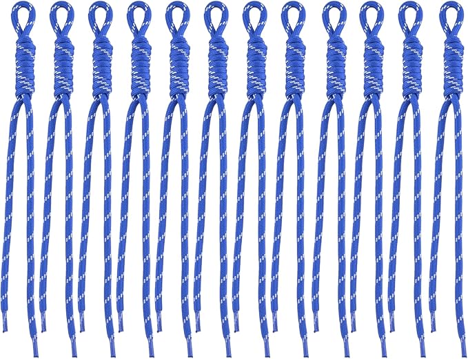 Paracord Keychain Paracord Bag Charm 12pcs Braided Nylon Rope Keychain Cord by Cmidy
