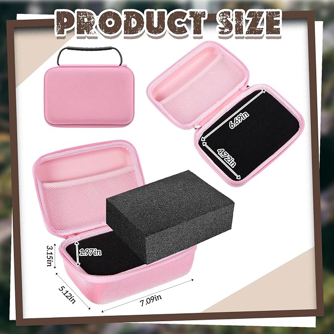 Relaxweex EVA Hard Case with Customizable Foam 7.1 x 4.7 x 3.1 Inch Protective - Image 2