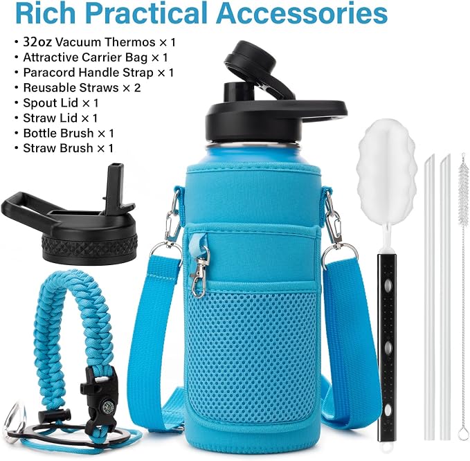 DYSANKY Insulated Water Bottle | Thickened Stainless Steel Vacuum Metal | - Image 2