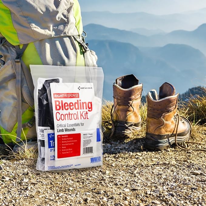 First Aid Only 91512 Critical Essentials Bleeding Control Kit - Image 5