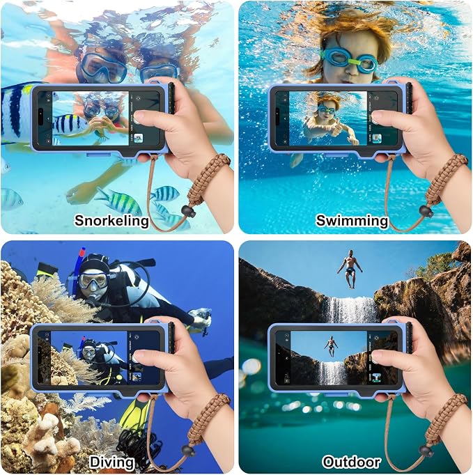 33ft Snorkeling Phone Case, Gen 4 IP68 Waterproof Housing - Image 2