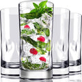 Bravario Unbreakable Plastic Drinking Glasses 17 oz | Dishwasher Safe by Bravario