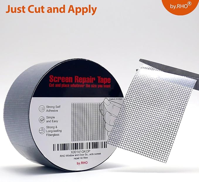 by.RHO Window Screen Repair Kit Tape - Image 7