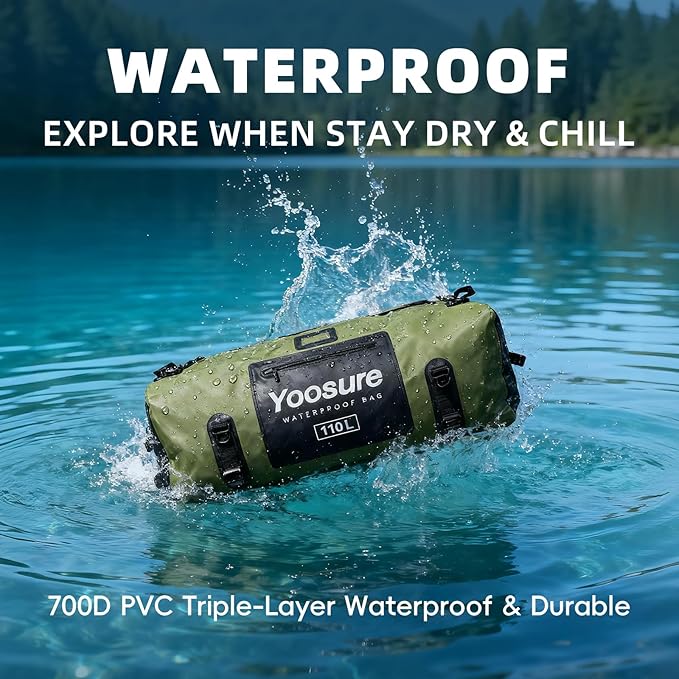 Waterproof Duffel Bag 110L - Image 2