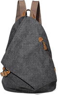 KL928 Canvas Vintage Backpack – Large Casual Daypack Outdoor Travel Rucksack by KL928