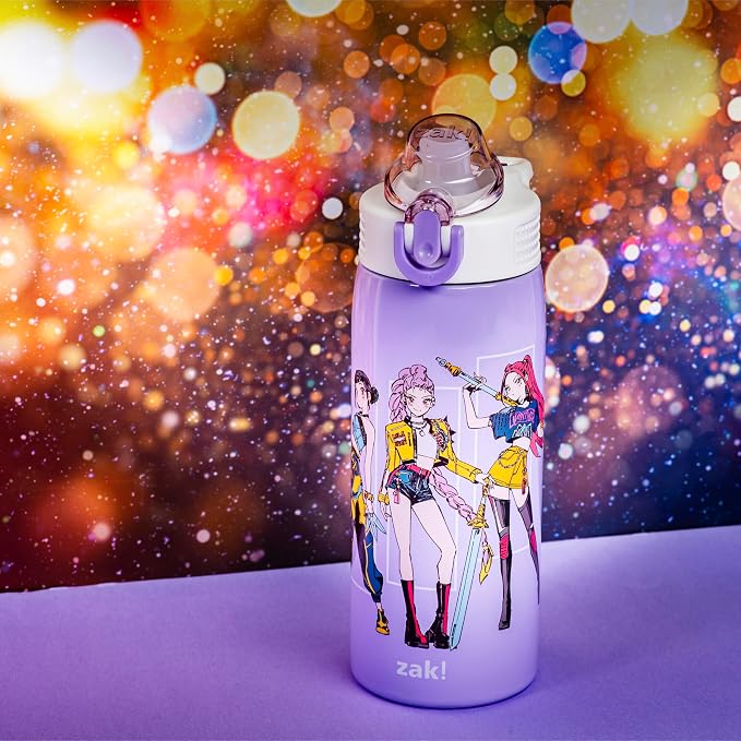 Zak Designs KPop Demon Hunters Sage Kids Water Bottle - Image 3