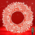 70FT Red String Lights, 210 LED Waterproof Seasonal Fairy Lights by WASTROYAL
