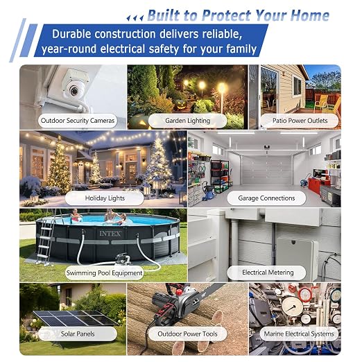 NineLeaf Junction Box, Waterproof Electrical Box IP66 Water Resistant Dustproof - Image 5