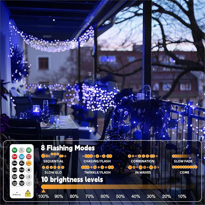 HXWEIYE Rechargeable Fairy Lights - Image 7