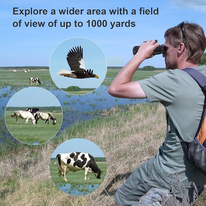 12x42 Monocular Telescope for Adults, High Powered HD Compact Monoculars - Image 8