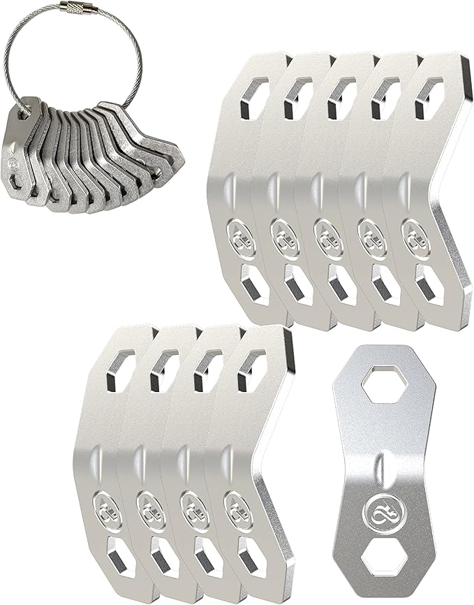 NACETURE Aluminum Alloy Rope Tensioner Tent Guyline Cord Adjuster by NACETURE