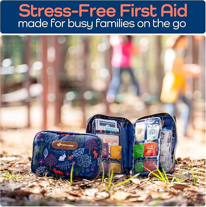 KeepGoing Travel First Aid Kit for Kids – 130 Pc. for Car, Diaper Bag & Backpack - Image 5