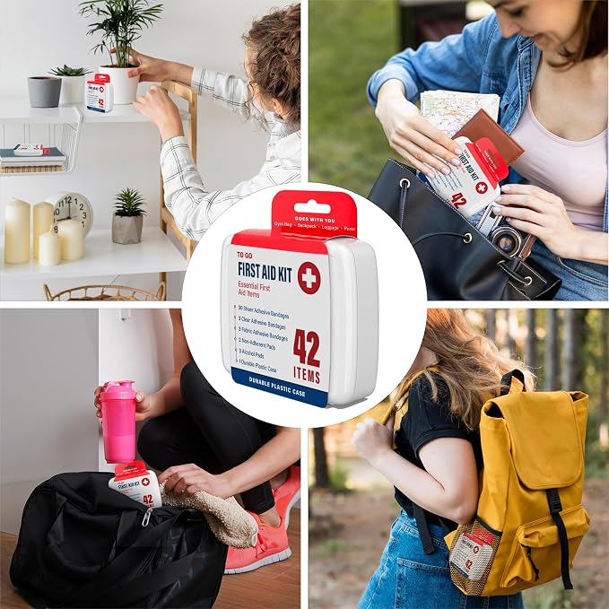 DecorRack 4000 Piece First Aid Kit, 96 Individual Boxes of 42 Items Each - Image 7