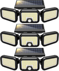 VIVOHOME Solar Flood Lights Outdoor, 256 LED 2500LM Motion Sensor Lights by VIVOHOME