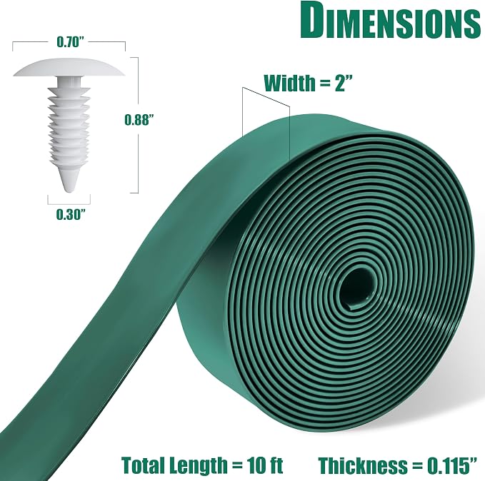 Vinyl Straps for Patio Chair Repair Kit 2'' Wide 10 Ft Long Replacement Straps - Image 2