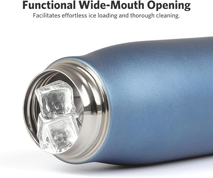 Small Water Bottle 12 oz, Dusgut Insulated Water Bottle, Stainless Steel - Image 2