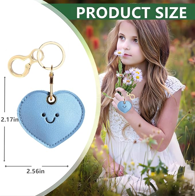 Leather Keychain Holder Case Compatible - Image 2