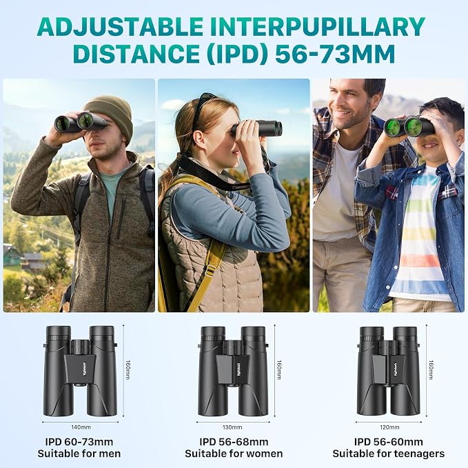 Kylietech 12X42 Binoculars for Adults - Image 6