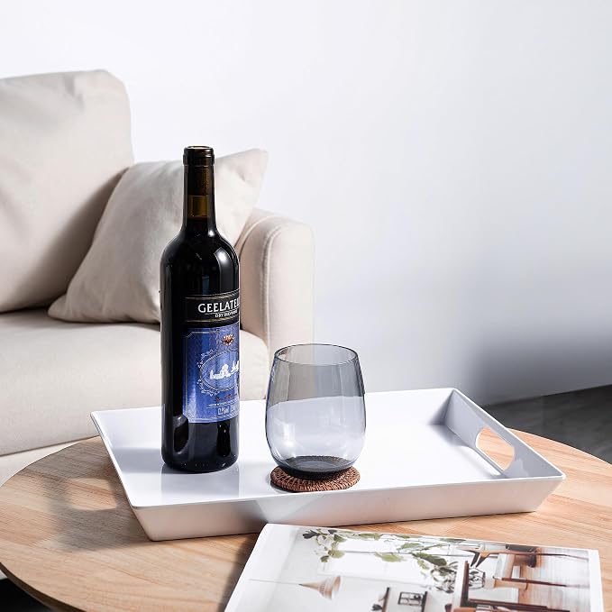 KOXIN-KARLU Classic 18-ounce Acrylic Stemless Wine Glasses, Unbreakable Mixed - Image 5