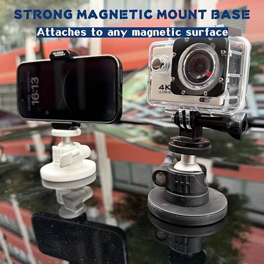 ULIBERMAGNET Black Magnetic Camera Mount, Strong Magnetic Mount - Image 5