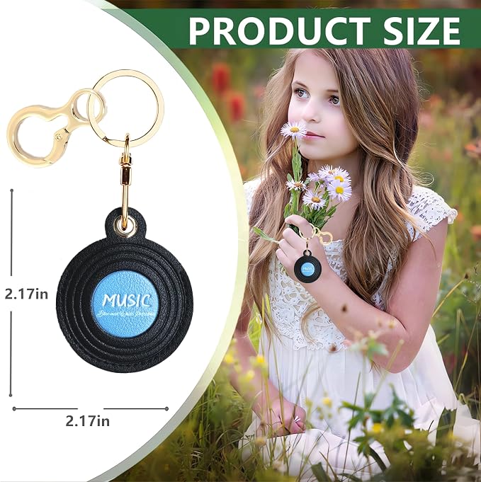 Leather Keychain Holder Case Compatible - Image 2