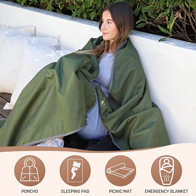Tirrinia Waterproof Outdoor Blanket - Image 2