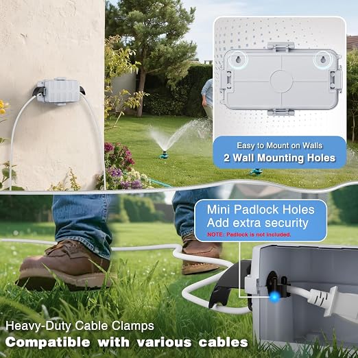 FLEMOON IP55 Outdoor Electrical Box Waterproof - Image 5