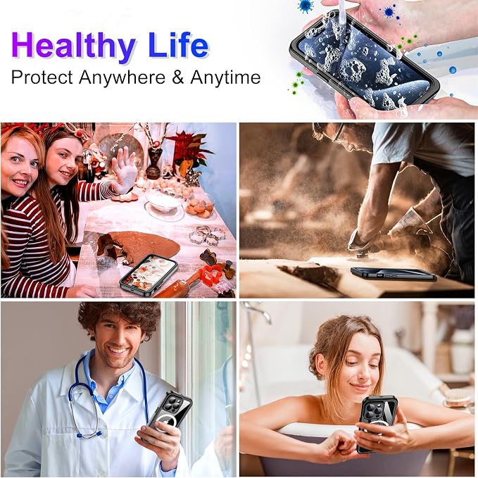 2024 New Designed for iPhone 15 Pro Case Waterproof, Phone Case for iPhone 15 - Image 8