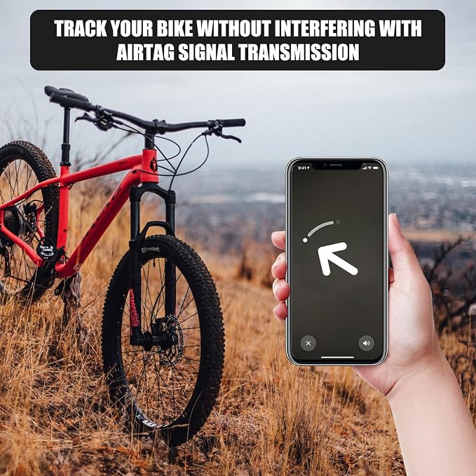 Hidden Airtag Mount for Bike, GPS Tracker Under Seat Waterproof, Bicycle - Image 5