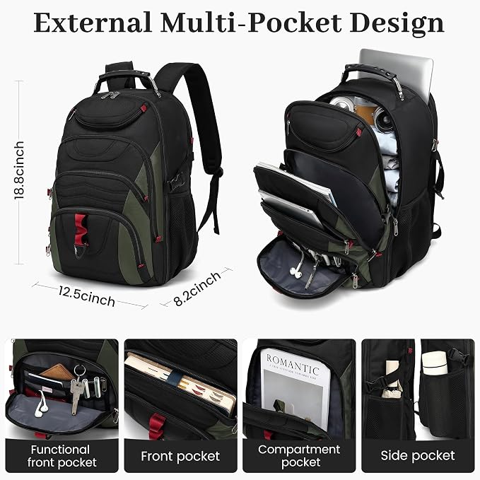 Boavan Vacuum Seal Backpack for Travel - Image 8