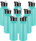VEGOND 32 oz Insulated Water Bottle Bulk Stainless Steel Metal Water Bottles by VEGOND