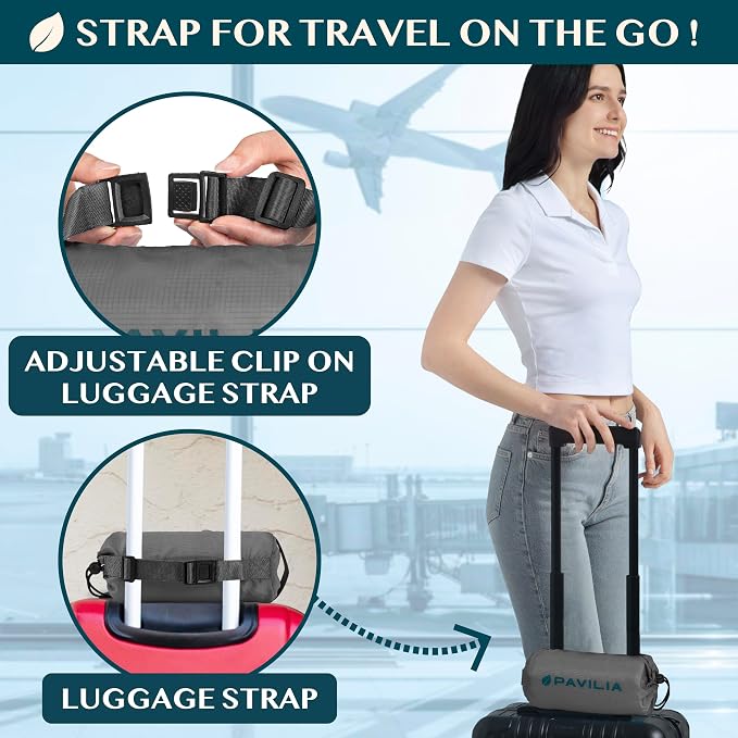 PAVILIA Travel Blanket Airplane Compact - Image 3