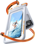 TORRAS IP68 Waterproof Phone Pouch Double Space, Floating Waterproof Phone Case by TORRAS