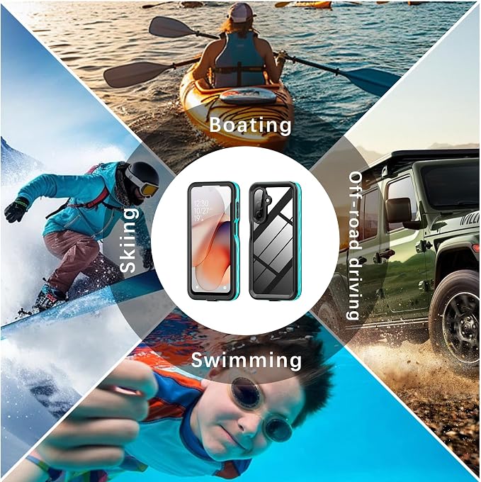 for Samsung Galaxy A17 5G Phone Case Waterproof, Rugged Full Body Underwater - Image 8