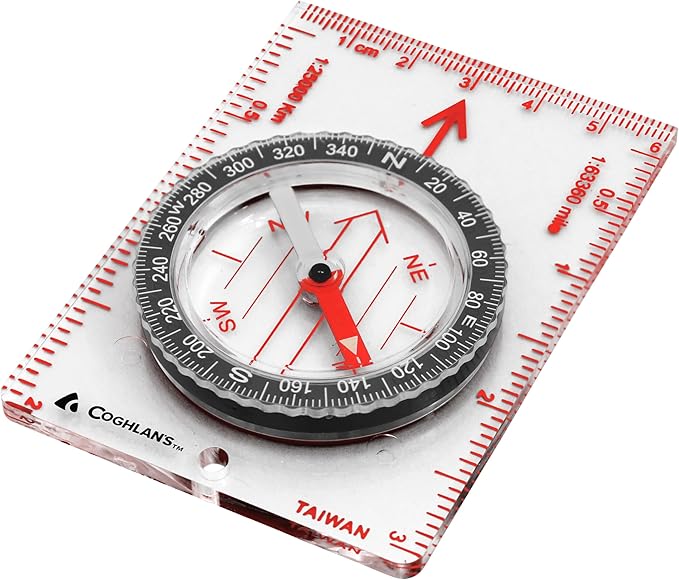 Coghlan’s Outdoor Compasses for Hiking, Survival & Orienteering – Map, - Image 2