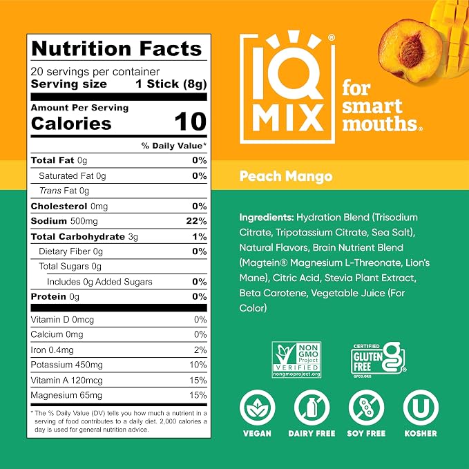 IQMIX Hydration Electrolyte Powder – 4-in-1 Formula - Image 8