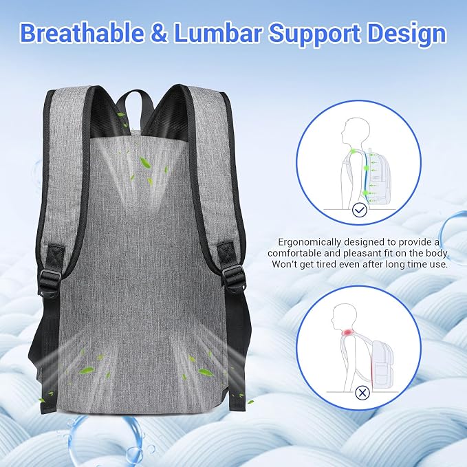 Kono Travel Laptop Backpack - Image 5