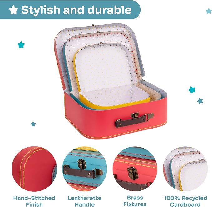 Jewelkeeper Decorative Storage Boxes Set of 3 - Image 5