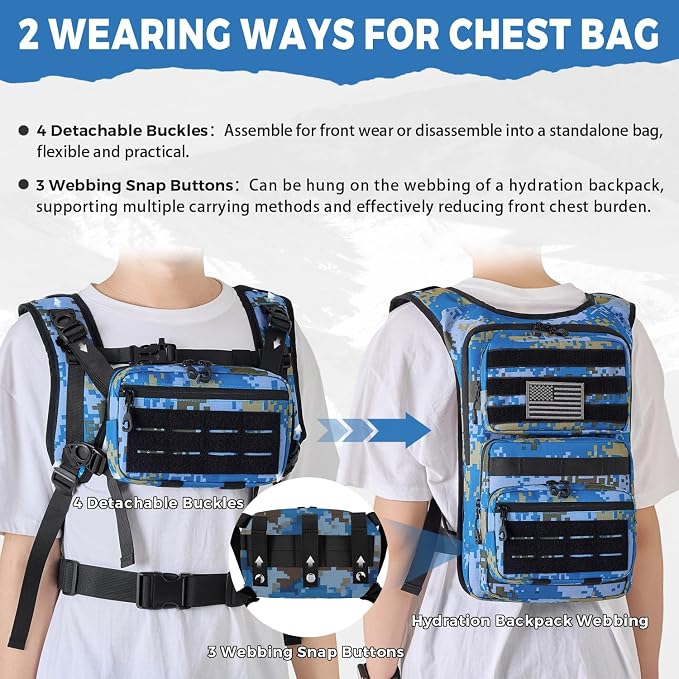 Koculemi Tactical Hydration Backpack - Image 5
