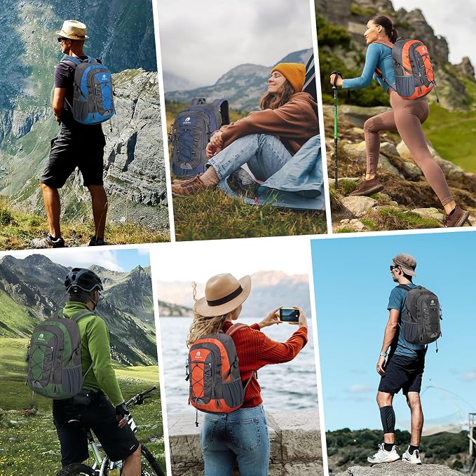 25L Small Hiking Backpack with Chest Strap - Image 7