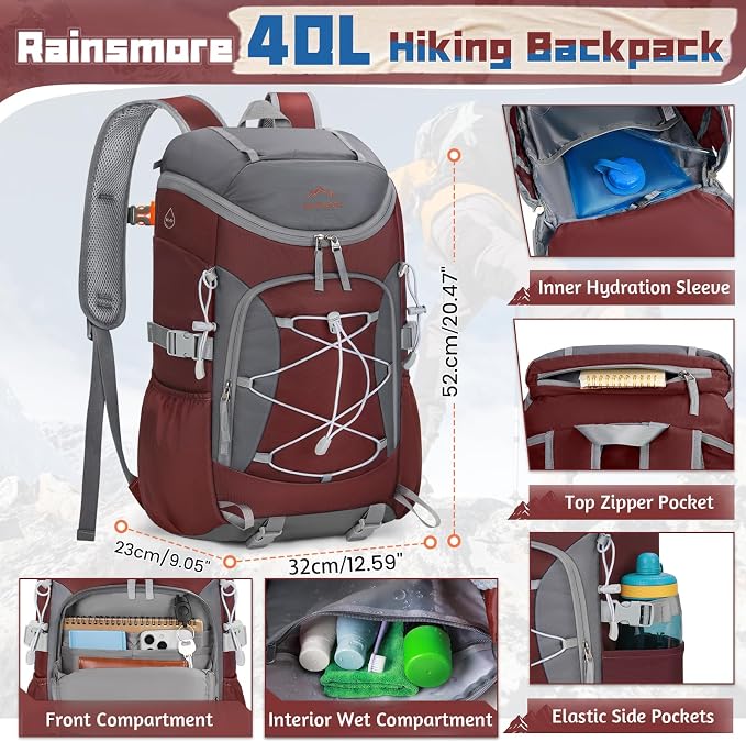 RAINSMORE Foldable Hiking Backpack - Image 4