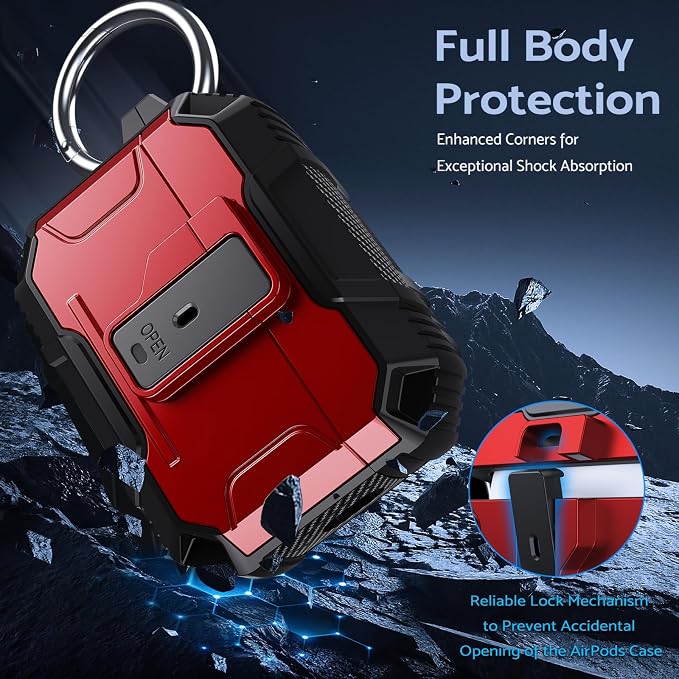 Armoured Heavy Duty for AirPods Pro2 Generation Case - Image 2