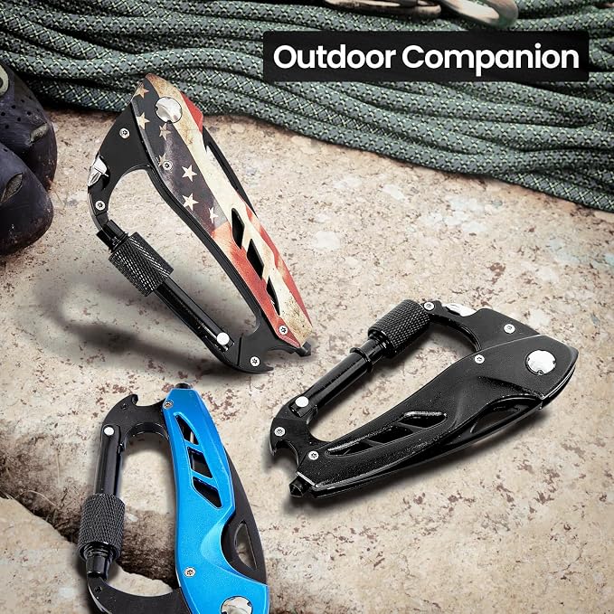 FUNBRO Multitool Carabiner Knife Tools - Image 8