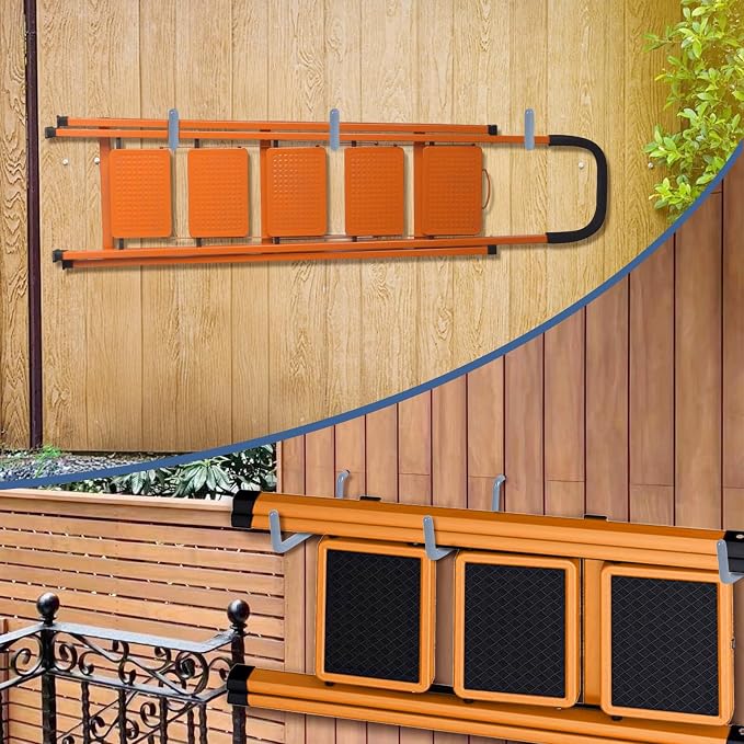 Garage Hooks Heavy Duty, Wall Mounted Steel Tool Hangers - Image 6