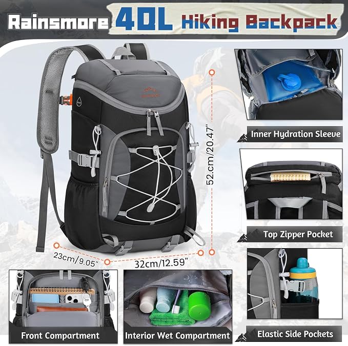 RAINSMORE Foldable Hiking Backpack - Image 3