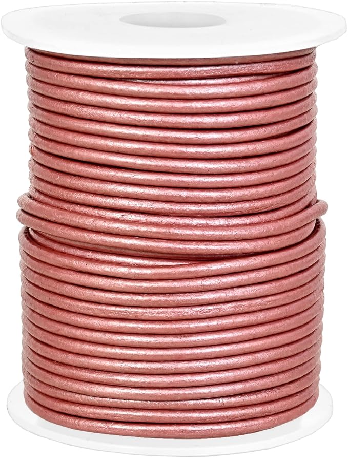 GENIQUE Real/Genuine Round Leather String Cord - Image 2