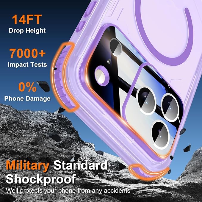 WIFORT for iPhone 17 Pro Waterproof Case, - Image 8