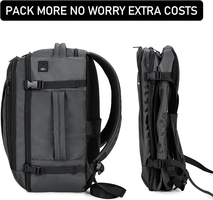 ECOHUB Travel Backpack 18x14x8 Spirit Airlines Personal Item Bag Carry On - Image 6