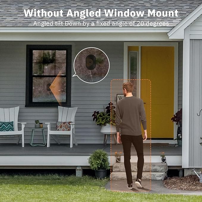 Window Mount for Girafit Window Camera W150, Adjustable Angle Tilt, No Screws - Image 4